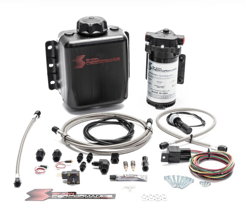 Snow Performance Stg 1 Boost Cooler F/I Water Injection Kit (Incl. SS Braided Line and 4AN Fittings) Snow Performance Stg 1 Boost Cooler F/I Water Injection Kit (Incl. SS Braided Line and 4AN Fittings)