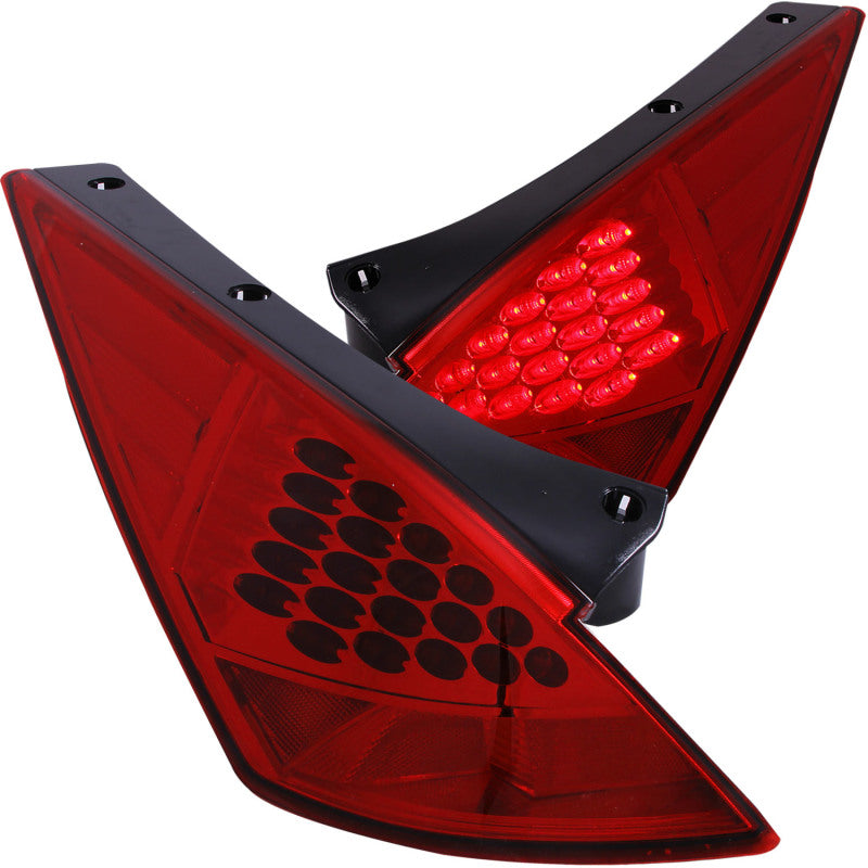 ANZO 2003-2005 Nissan 350Z LED Taillights Red ANZO 2003-2005 Nissan 350Z LED Taillights Red