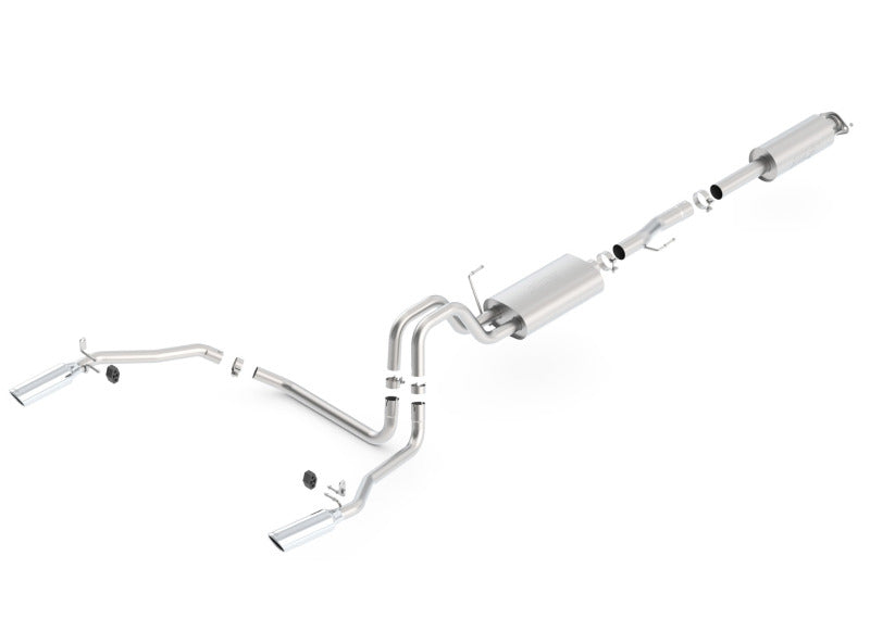 Borla 11-14 Ford F-150 5.0L AT 2/4WD S-Type SS Catback Exhaust Borla 11-14 Ford F-150 5.0L AT 2/4WD S-Type SS Catback Exhaust