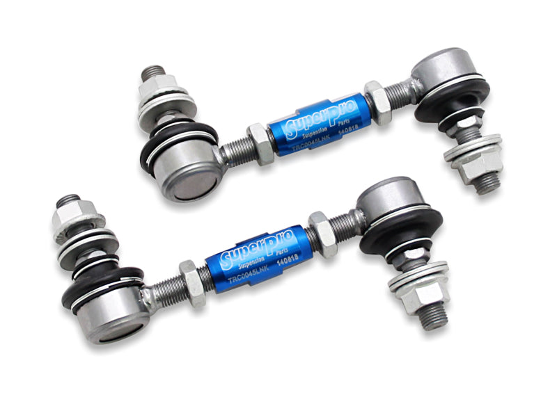 SuperPro 2018 Kia Stinger Base Rear HD Adjustable End Link Set (12mm Studs 125mm-145mm) SuperPro 2018 Kia Stinger Base Rear HD Adjustable End Link Set (12mm Studs 125mm-145mm)