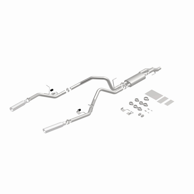 MagnaFlow 11 Ford F-150 3.7L/5.0L/6.2L SS Catback Exhaust Dual Split Rear Exit w/ 3.5in SS Tips MagnaFlow 11 Ford F-150 3.7L/5.0L/6.2L SS Catback Exhaust Dual Split Rear Exit w/ 3.5in SS Tips