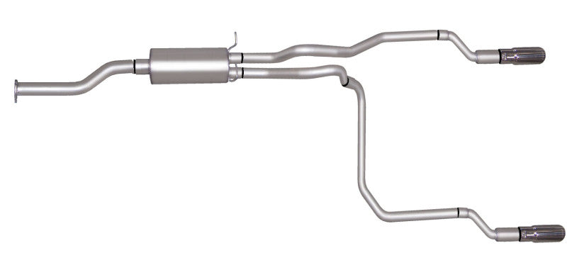 Gibson 96-97 Chevrolet S10 Base 2.2L 1.75in Cat-Back Dual Split Exhaust - Aluminized Gibson 96-97 Chevrolet S10 Base 2.2L 1.75in Cat-Back Dual Split Exhaust - Aluminized