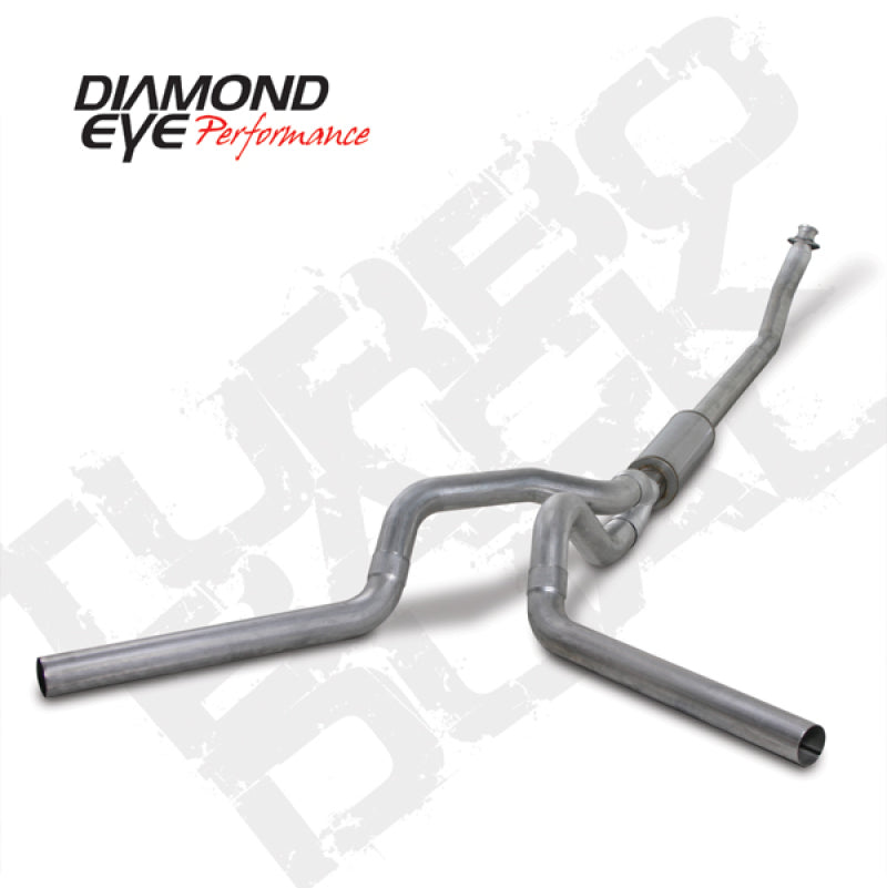 Diamond Eye KIT 4in TB DUAL AL: 94-02 DODGE CUMMINS 5.9L Diamond Eye KIT 4in TB DUAL AL: 94-02 DODGE CUMMINS 5.9L