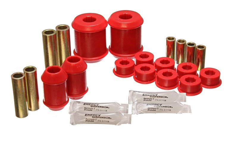 Energy Suspension 00-04 Mitsubishi Eclipse FWD Red Rear Control Arm Bushing Set Energy Suspension 00-04 Mitsubishi Eclipse FWD Red Rear Control Arm Bushing Set