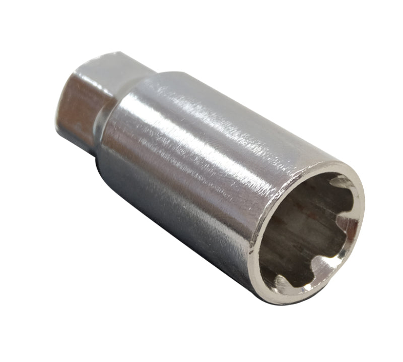 NRG Lug Nut Lock Key Socket Silver - For Use w/ LN-LS500 Style Lug Nuts NRG Lug Nut Lock Key Socket Silver - For Use w/ LN-LS500 Style Lug Nuts