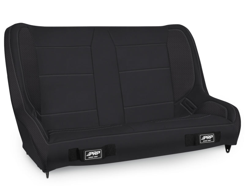 PRP  Jeep CJ-7/Wrangler YJ Elite Series Rear Bench- Black Vinyl PRP  Jeep CJ-7/Wrangler YJ Elite Series Rear Bench- Black Vinyl