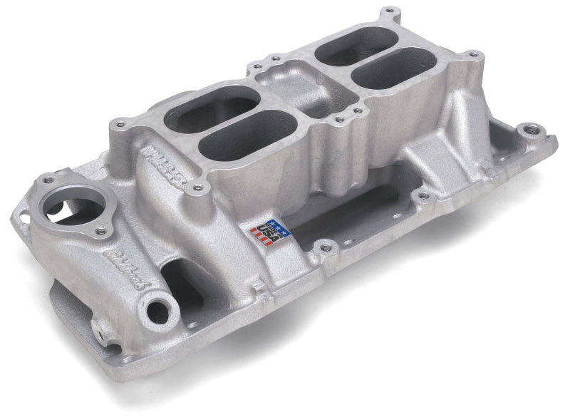 Edelbrock Performer RPM Dual-Quad Air-Gap for Small-Block Chevy Edelbrock Performer RPM Dual-Quad Air-Gap for Small-Block Chevy