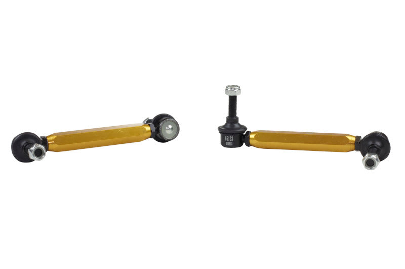Whiteline 07+ Nissan Skyline R35 GT-R Rear Swaybar link kit h/duty-adjustable steel ball Whiteline 07+ Nissan Skyline R35 GT-R Rear Swaybar link kit h/duty-adjustable steel ball