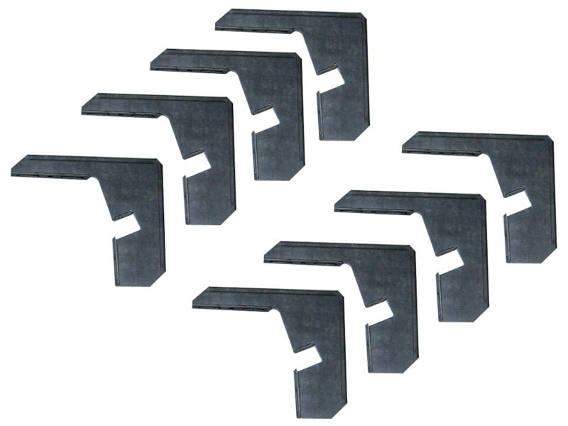 Lund 07-17 Chevy Silverado 1500 Crew Cab EZ Running Board Mounting Bracket Kit - Brite Lund 07-17 Chevy Silverado 1500 Crew Cab EZ Running Board Mounting Bracket Kit - Brite