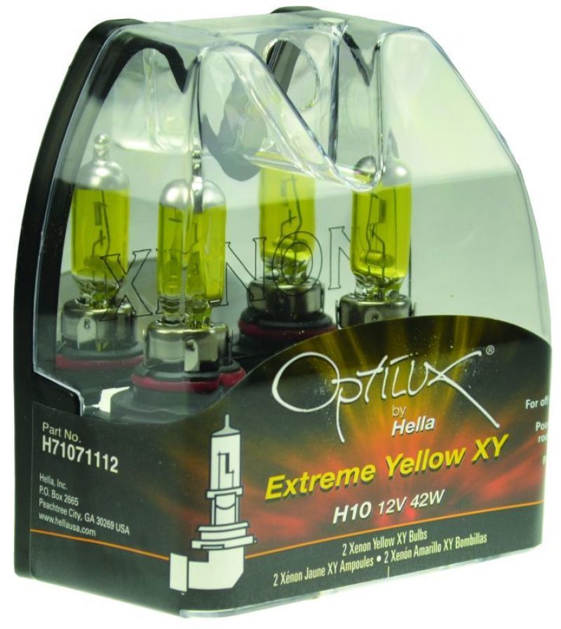 Hella Optilux H10 12V/42W XY Xenon Yellow Bulb Hella Optilux H10 12V/42W XY Xenon Yellow Bulb