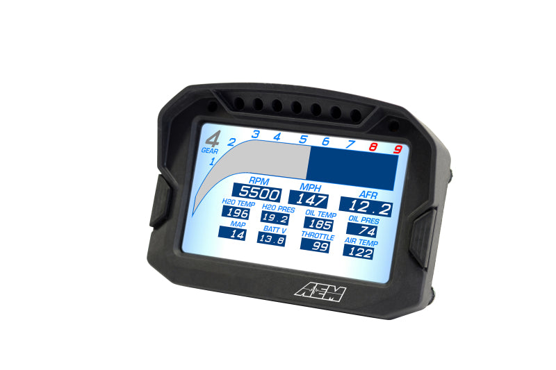 AEM CD-5LG Carbon Logging Digital Dash Display w/ Internal 10Hz GPS & Antenna AEM CD-5LG Carbon Logging Digital Dash Display w/ Internal 10Hz GPS & Antenna