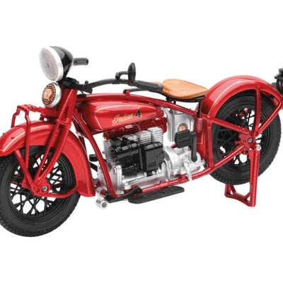 New Ray Toys 1930 Indian 4 (Red)/ Scale - 1:12