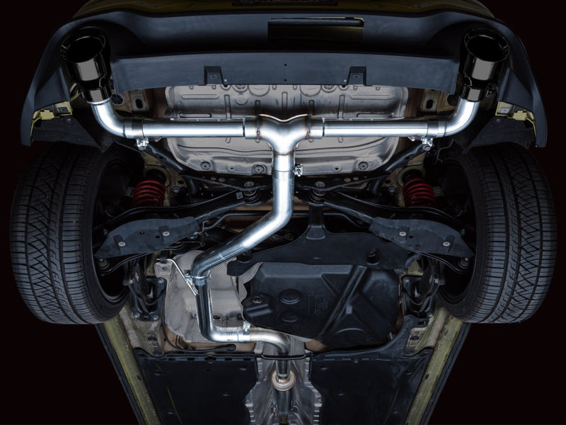 AWE 2022 VW GTI MK8  Track Edition Exhaust - Diamond Black Tips AWE 2022 VW GTI MK8  Track Edition Exhaust - Diamond Black Tips
