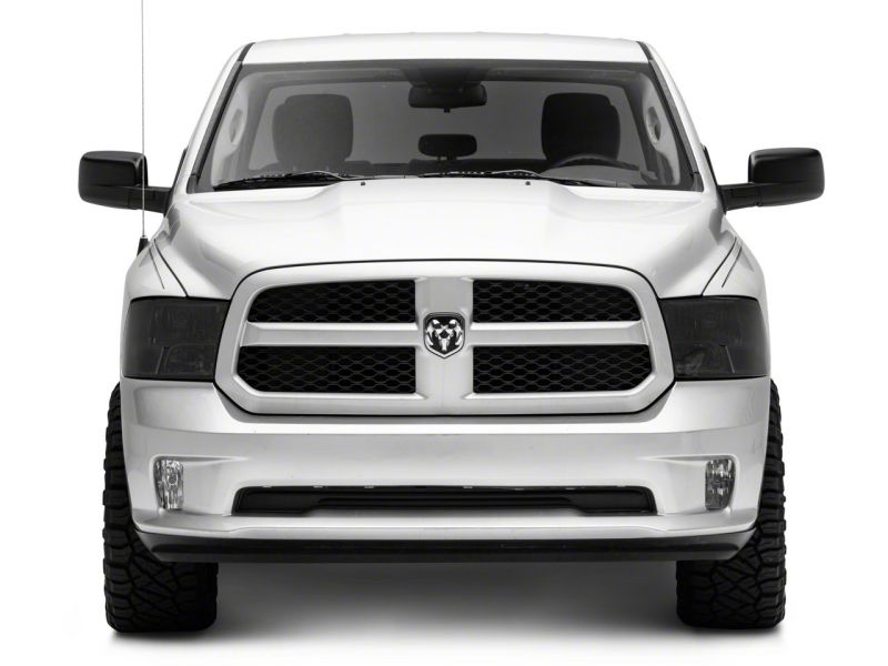 Raxiom 09-18 Dodge RAM 1500 Axial OEM Rep Headlights w/ Dual Bulb- Chrome Housing (Smoked Lens ) Raxiom 09-18 Dodge RAM 1500 Axial OEM Rep Headlights w/ Dual Bulb- Chrome Housing (Smoked Lens )