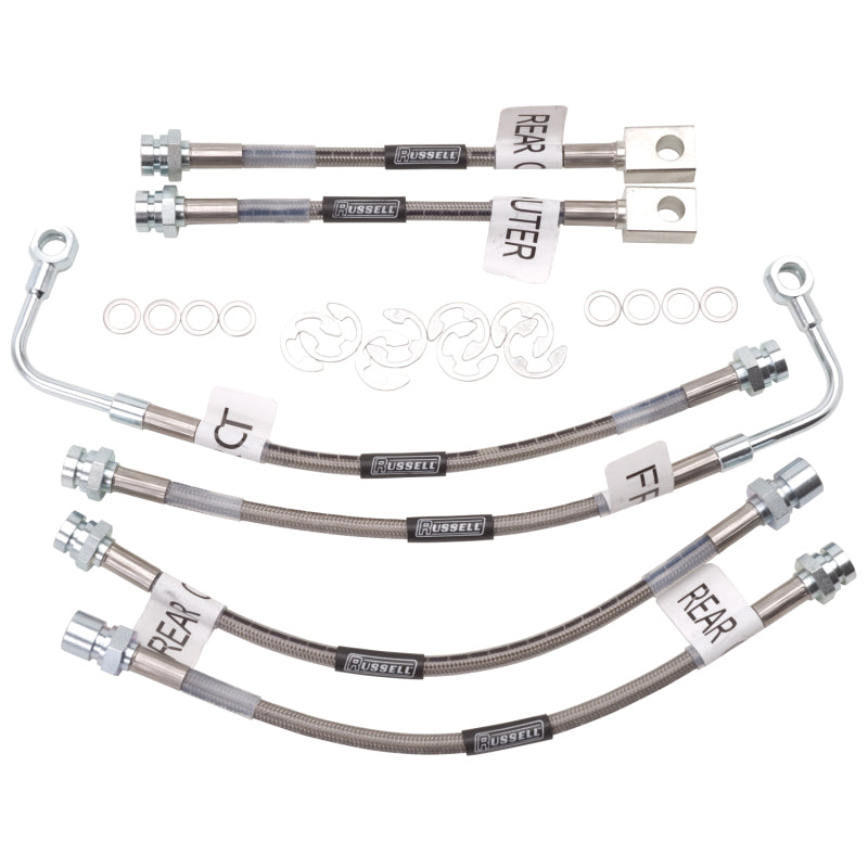 Russell Performance 98-02 Pontiac Firebird (with Traction Control) Brake Line Kit Russell Performance 98-02 Pontiac Firebird (with Traction Control) Brake Line Kit