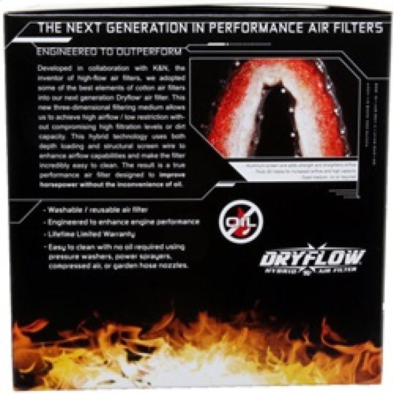 AEM 5in Dryflow Air Filter with 8in Element AEM 5in Dryflow Air Filter with 8in Element