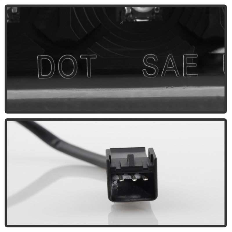 xTune Chevy Silverado 07-13 / GMC Sierra 07-13 LED 3RD Brake Light - Black BKL-CSIL07-LED-BK xTune Chevy Silverado 07-13 / GMC Sierra 07-13 LED 3RD Brake Light - Black BKL-CSIL07-LED-BK