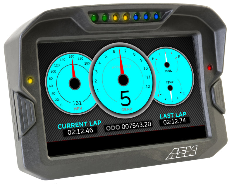 AEM CD-7 Logging GPS Enabled Race Dash Carbon Fiber Digital Display w/o VDM (CAN Input Only) AEM CD-7 Logging GPS Enabled Race Dash Carbon Fiber Digital Display w/o VDM (CAN Input Only)