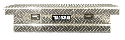 Tradesman Aluminum Economy Cross Bed Truck Tool Box (60in.) - Brite