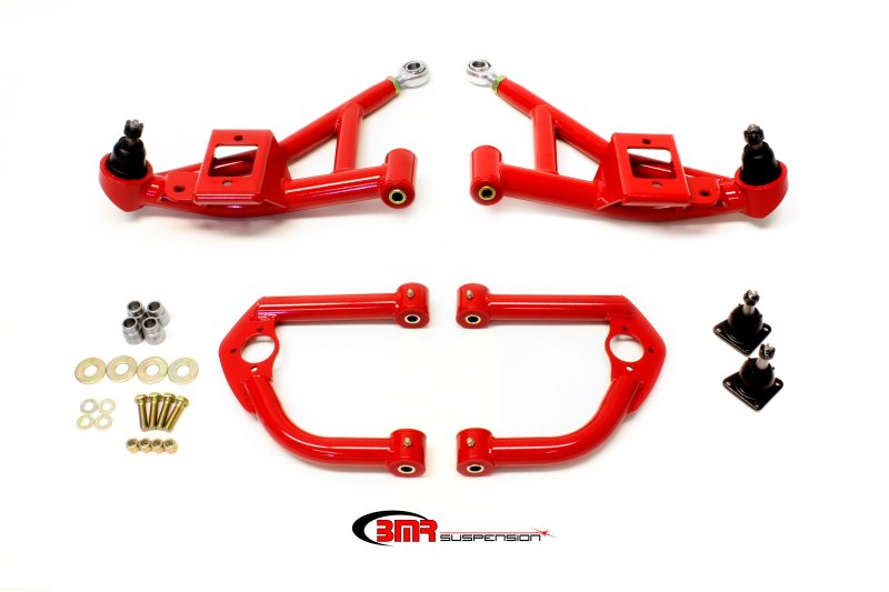 BMR 93-02 F-Body Upper And Lower A-Arm Kit - Red BMR 93-02 F-Body Upper And Lower A-Arm Kit - Red