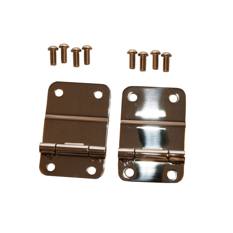 Rugged Ridge 76-86 Jeep CJ Stainless Steel Tailgate Hinges Rugged Ridge 76-86 Jeep CJ Stainless Steel Tailgate Hinges