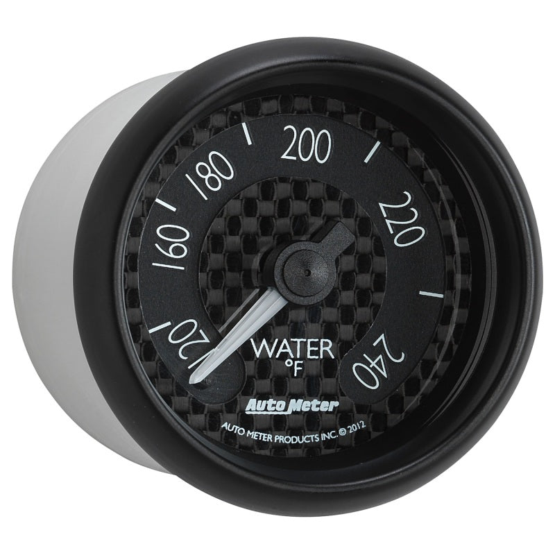 Autometer GT Series 52mm Mechanical 120-240 Deg F Water Temperature Gauge Autometer GT Series 52mm Mechanical 120-240 Deg F Water Temperature Gauge