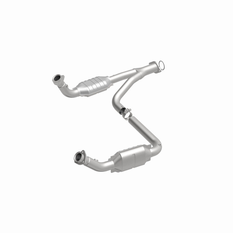 MagnaFlow Conv DF 07-09 Chevrolet/GMC Silverado/Sierra 2500 HD 6.0L Y-Pipe Assembly excludes Classic MagnaFlow Conv DF 07-09 Chevrolet/GMC Silverado/Sierra 2500 HD 6.0L Y-Pipe Assembly excludes Classic