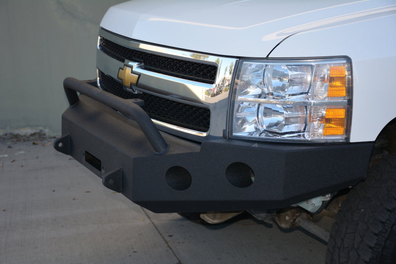 DV8 Offroad 07-13 Chevrolet Silverado 1500 Front Bumper - Black Powdercoat DV8 Offroad 07-13 Chevrolet Silverado 1500 Front Bumper - Black Powdercoat