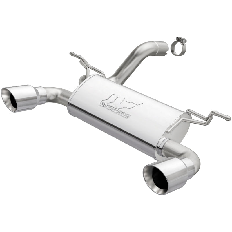 MagnaFlow 2018+ Jeep Wrangler 3.6L Dual Polished Tip Axle-Back Exhaust MagnaFlow 2018+ Jeep Wrangler 3.6L Dual Polished Tip Axle-Back Exhaust