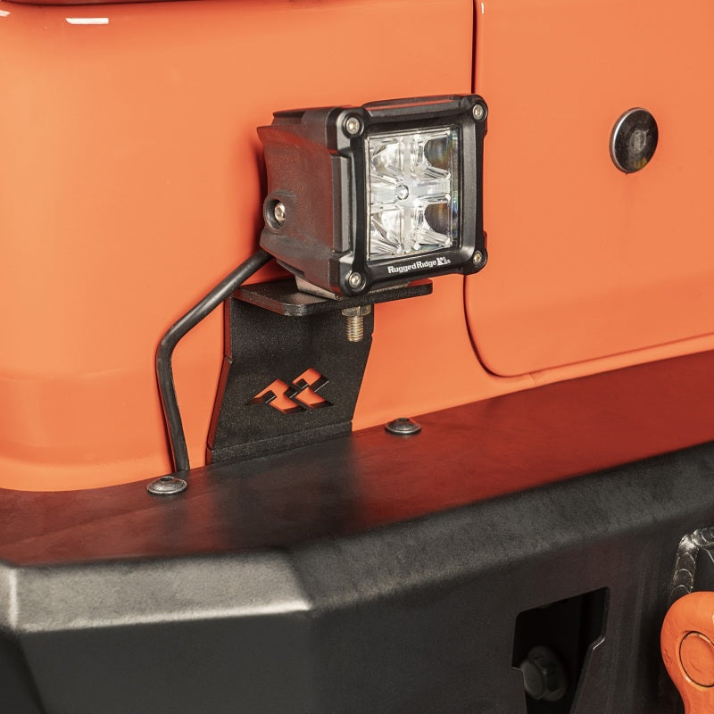 Rugged Ridge 18-20 Jeep Wrangler JL LED Rear Cube Mount - Pair Rugged Ridge 18-20 Jeep Wrangler JL LED Rear Cube Mount - Pair