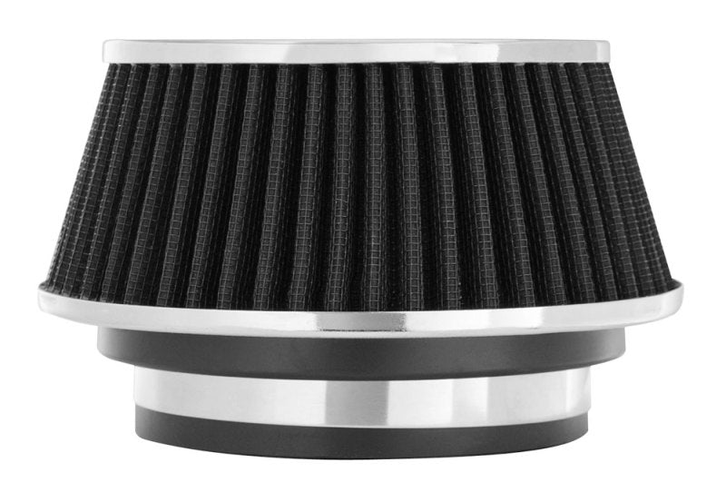 Spectre Adjustable Conical Air Filter 2-1/2in. Tall (Fits 3in. / 3-1/2in. / 4in. Tubes) - Black Spectre Adjustable Conical Air Filter 2-1/2in. Tall (Fits 3in. / 3-1/2in. / 4in. Tubes) - Black