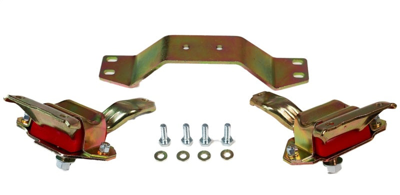 Energy Suspension Mustang 4.6L Motor Mounts - Red Energy Suspension Mustang 4.6L Motor Mounts - Red