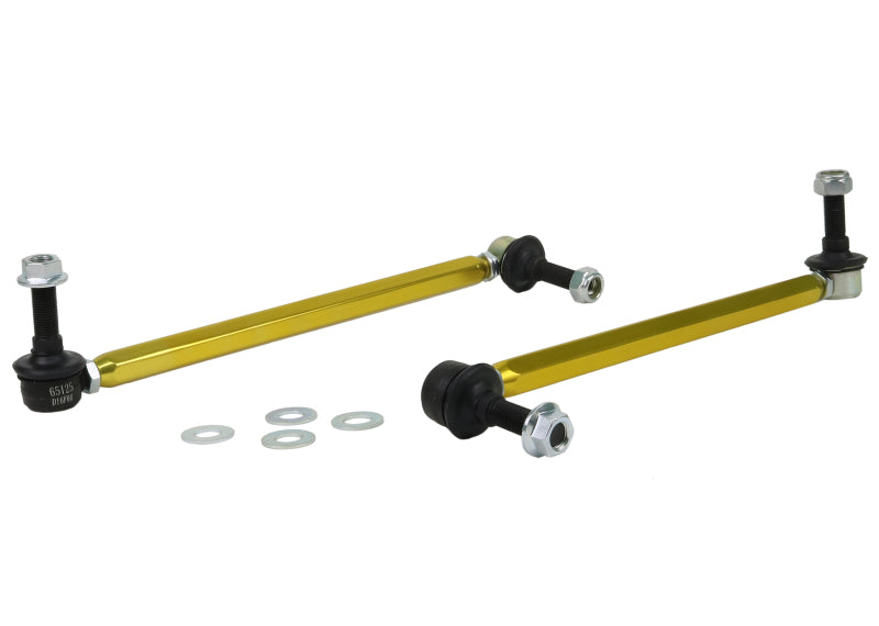 Whiteline Universal Sway Bar - Link Assembly Heavy Duty 310mm-335mm Adjustable Steel Ball Whiteline Universal Sway Bar - Link Assembly Heavy Duty 310mm-335mm Adjustable Steel Ball