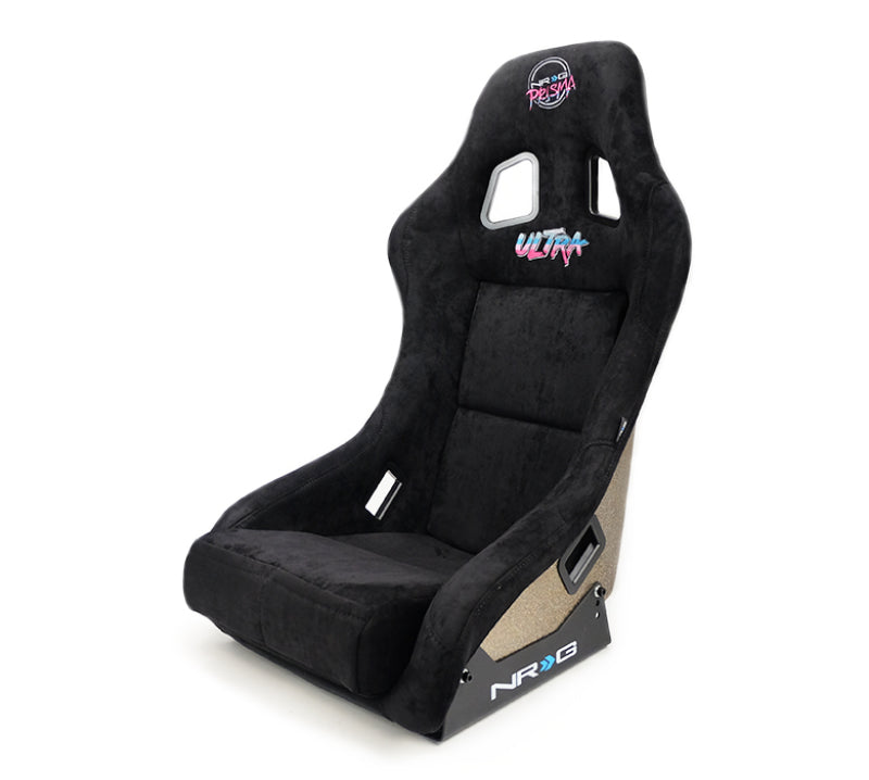 NRG FRP Bucket Seat ULTRA Edition - Medium (Black Alcantara/Gold Glitter Back) NRG FRP Bucket Seat ULTRA Edition - Medium (Black Alcantara/Gold Glitter Back)