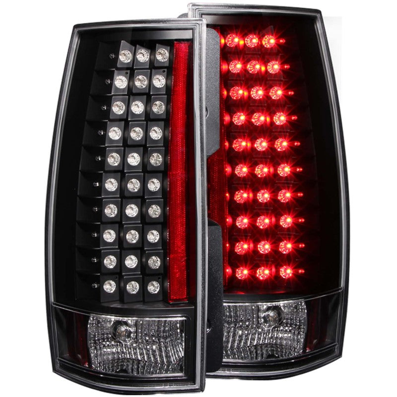 ANZO 2007-2014 Chevrolet Suburban LED Taillights Black G4 ANZO 2007-2014 Chevrolet Suburban LED Taillights Black G4