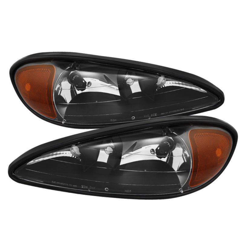 Xtune Pontiac Grand Am 99-05 Crystal Headlights Black HD-JH-PGAM99-AM-BK Xtune Pontiac Grand Am 99-05 Crystal Headlights Black HD-JH-PGAM99-AM-BK