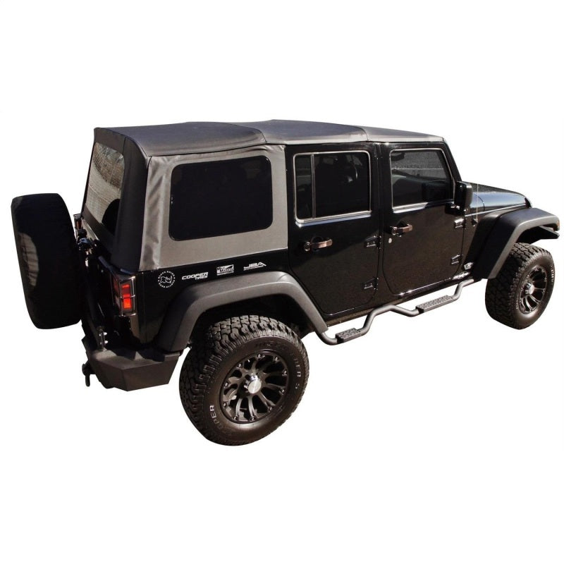 Rampage 2007-2009 Jeep Wrangler(JK) OEM Replacement Top - Black Diamond Rampage 2007-2009 Jeep Wrangler(JK) OEM Replacement Top - Black Diamond