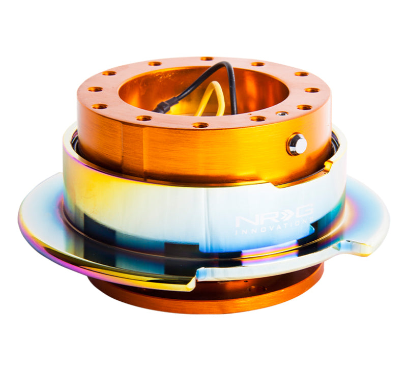 NRG Quick Release Gen 2.5 - Rose Gold Body / Neochrome Ring NRG Quick Release Gen 2.5 - Rose Gold Body / Neochrome Ring