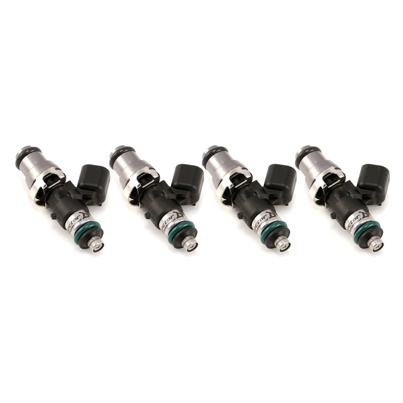 Injector Dynamics 1340cc Injectors - 48mm Length - 14mm Grey Top - 14mm Lower O-Ring (Set of 4) Injector Dynamics 1340cc Injectors - 48mm Length - 14mm Grey Top - 14mm Lower O-Ring (Set of 4)