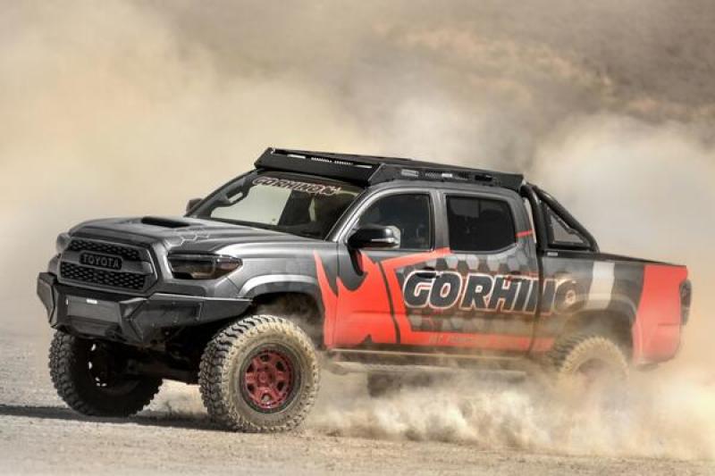 Go Rhino 16-23 Toyota Tacoma DC Ceros Low Profile Roof Rack - Tex. Blk Go Rhino 16-23 Toyota Tacoma DC Ceros Low Profile Roof Rack - Tex. Blk