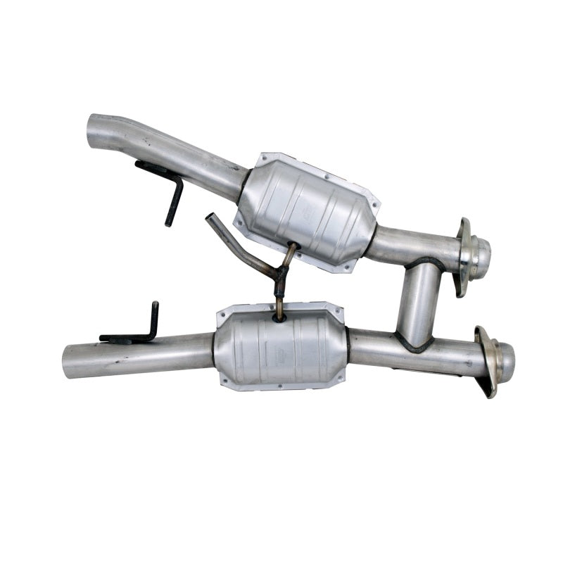 BBK 94-95 Mustang 5.0 High Flow H Pipe With Catalytic Converters - 2-1/2 BBK 94-95 Mustang 5.0 High Flow H Pipe With Catalytic Converters - 2-1/2