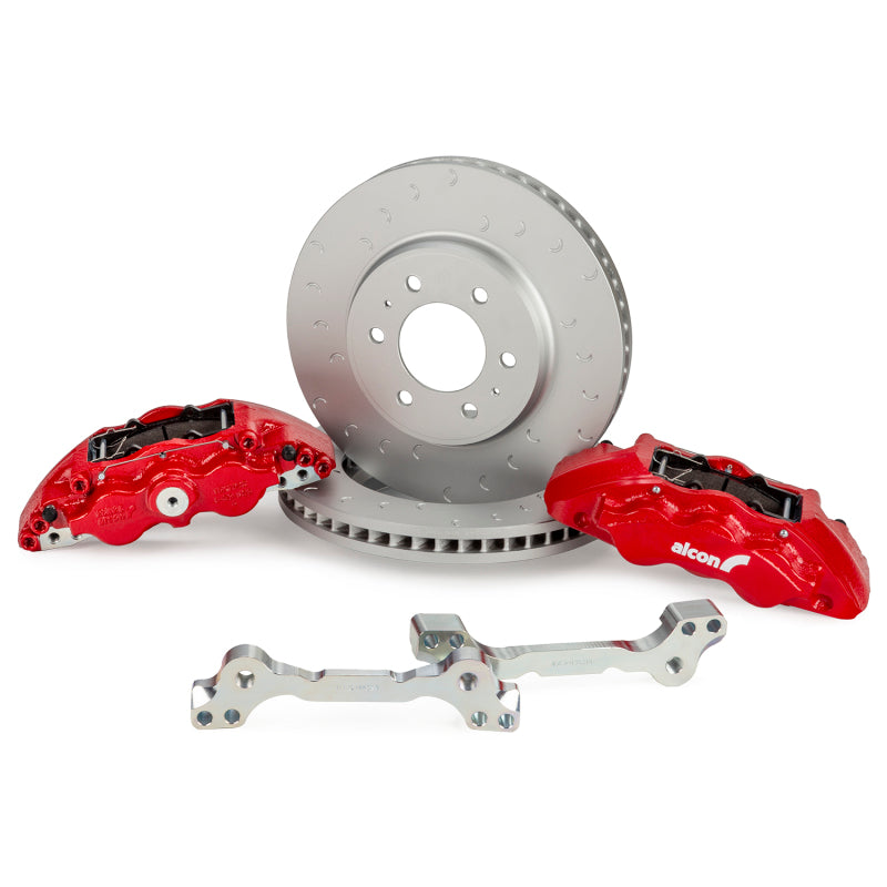 Alcon 2021+ Ford F-150(except Raptor) 347x36mm Rotors 6-Piston Front Brake Kit Alcon 2021+ Ford F-150(except Raptor) 347x36mm Rotors 6-Piston Front Brake Kit
