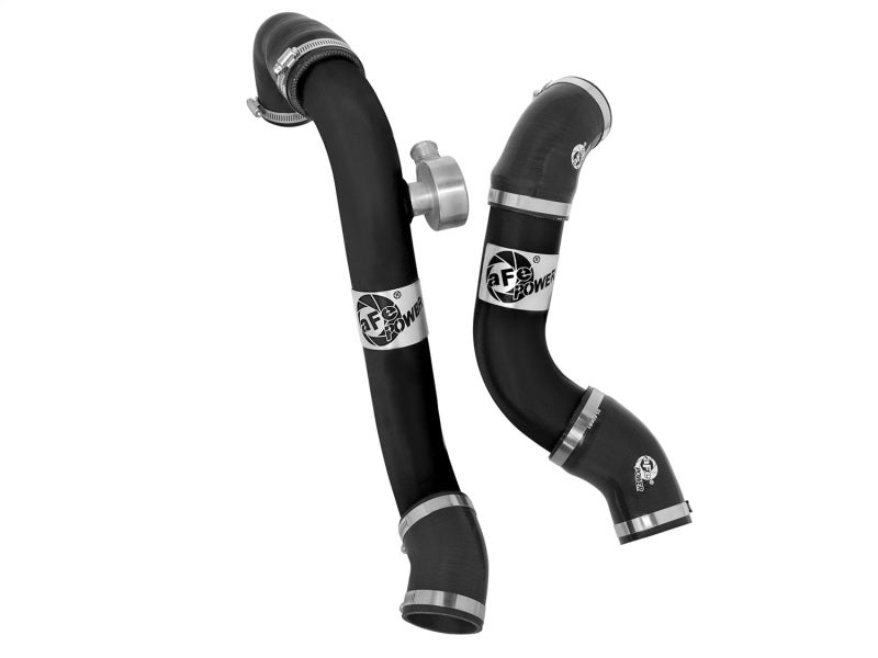 aFe BladeRunner Intercooler Tubes Black Hot/Cold Side for 15-16 Ford Mustang EcoBoost I4-2.3L (t) aFe BladeRunner Intercooler Tubes Black Hot/Cold Side for 15-16 Ford Mustang EcoBoost I4-2.3L (t)