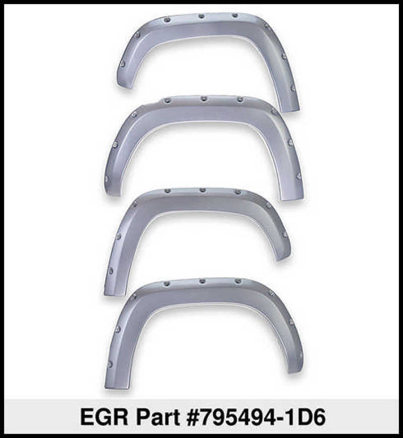EGR 14+ Toyota Tundra Bolt-On Look Color Match Fender Flares - Set - Silver Sky EGR 14+ Toyota Tundra Bolt-On Look Color Match Fender Flares - Set - Silver Sky