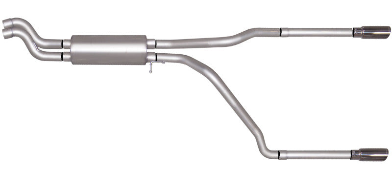 Gibson 01-05 Chevrolet Silverado 2500 HD Base 6.0L 2.5in Cat-Back Dual Split Exhaust - Stainless Gibson 01-05 Chevrolet Silverado 2500 HD Base 6.0L 2.5in Cat-Back Dual Split Exhaust - Stainless