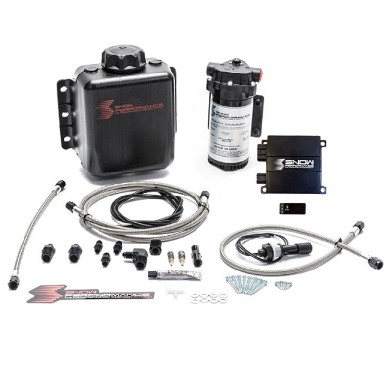 Snow Performance Stg 2 Boost Cooler Prog. Engine Mount Water Injection Kit (SS Braid Line & 4AN) Snow Performance Stg 2 Boost Cooler Prog. Engine Mount Water Injection Kit (SS Braid Line & 4AN)