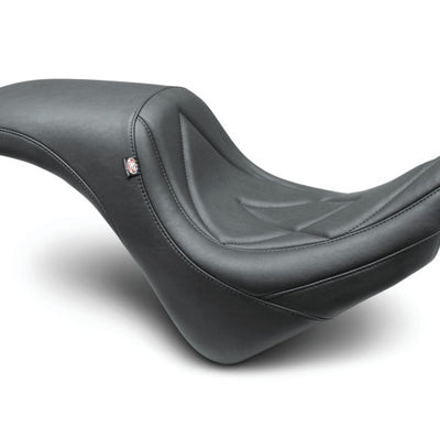 Mustang 10-21 Honda VT1300CX Fury Tripper Fastback 1PC Seat w/Diamond Stitch - Black