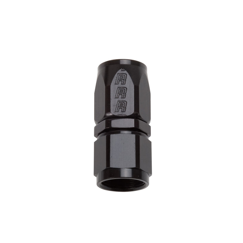 Russell Performance -8 AN Black Straight Full Flow Hose End Russell Performance -8 AN Black Straight Full Flow Hose End