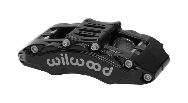 Wilwood Caliper - AT6 Lug Mount Black 1.75in/1.38in/1.38in Piston .75in Rotor - Left Side Wilwood Caliper - AT6 Lug Mount Black 1.75in/1.38in/1.38in Piston .75in Rotor - Left Side