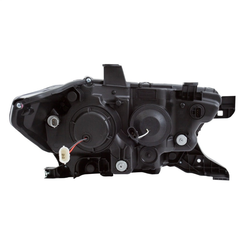 ANZO 2016-2017 Toyota Tacoma Projector Headlights w/ Plank Style Switchback Black w/ Amber ANZO 2016-2017 Toyota Tacoma Projector Headlights w/ Plank Style Switchback Black w/ Amber